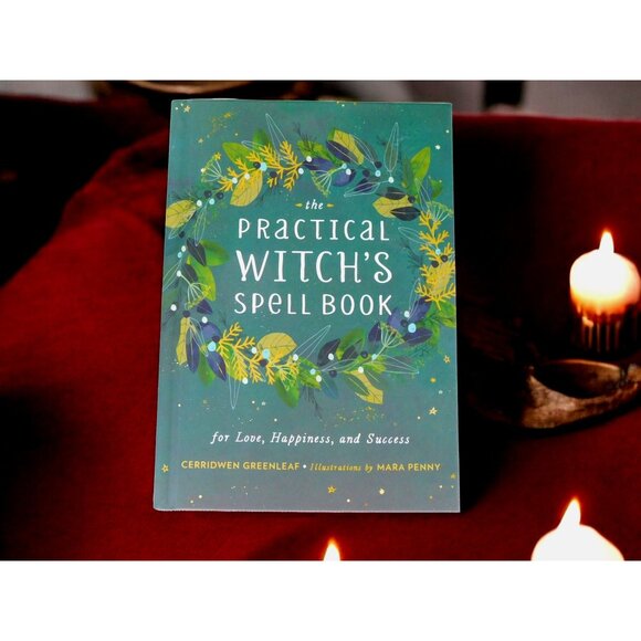 The Practical Witch's Spell Book HC by Cerridwen Greenleaf Spellcasting Guide Ne - Picture 1 of 7